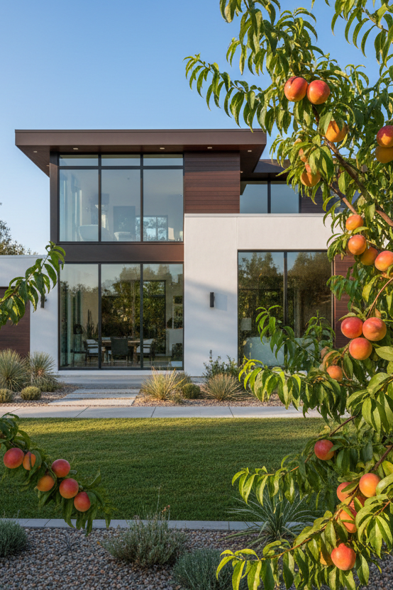 Florida Crest Nectarine (Prunus persica ‘Florida Crest’)