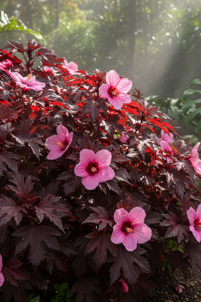 African Rose Hibiscus (Hibiscus Acetosella)