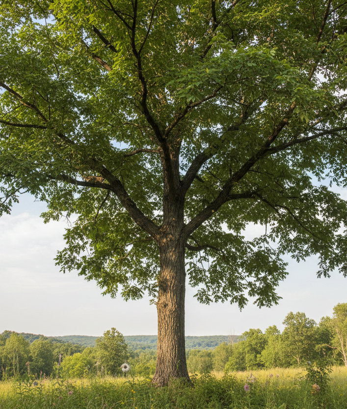 Green Ash (Fraxinus pennsylvanica) mature tree