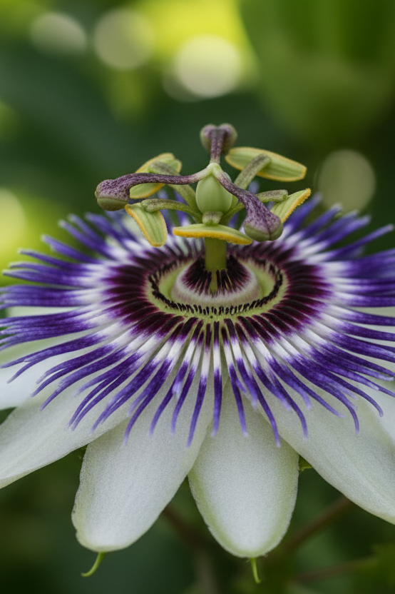 Passion Fruit "Bounty" (Passiflora edulis 'Bounty') flower
