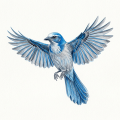 Collection image for: Florida Scrub-Jay - Aphelocoma coerulescens