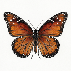 Collection image for: Queen Butterfly - Danaus gilippus