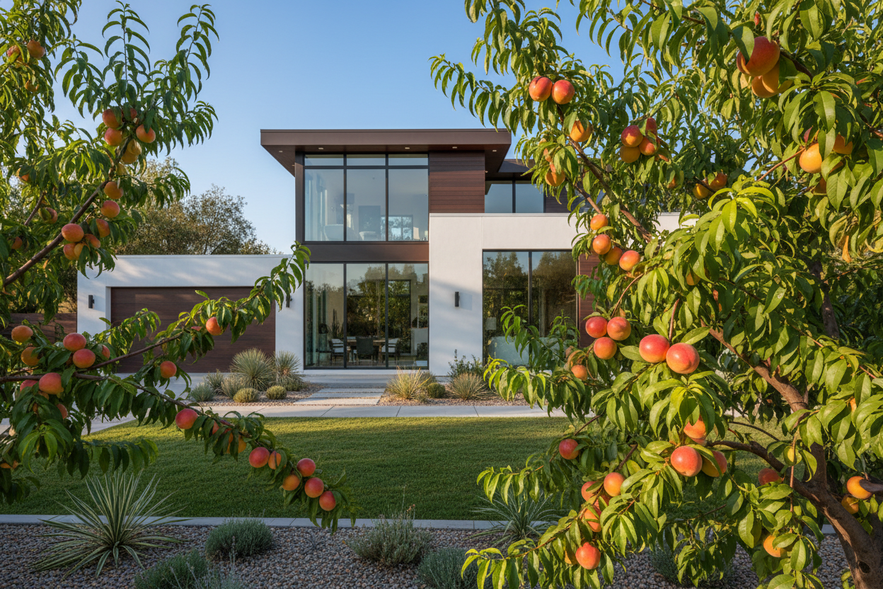 Florida Crest Nectarine (Prunus persica ‘Florida Crest’)