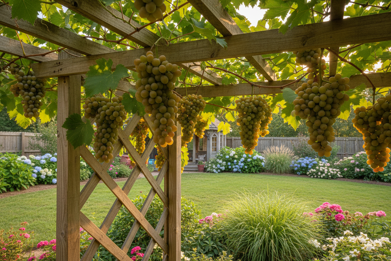 Native Muscadine Grape "Carlos" (Vitis 'Welder')