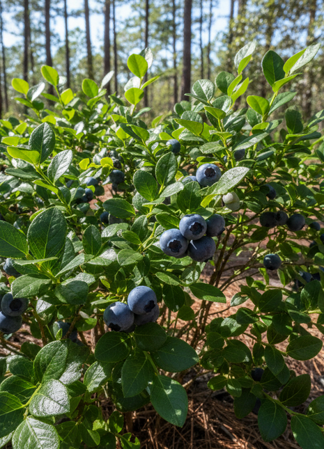 Shiny Blueberry (Vaccinium myrsinites)