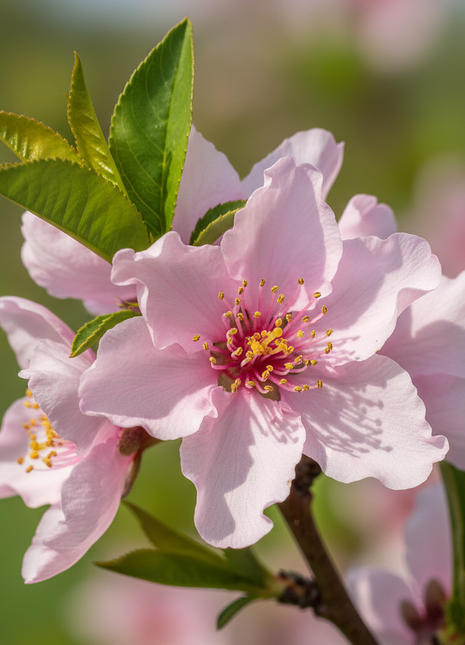 Sunmist Nectarine (Prunus persica var. nucipersica)