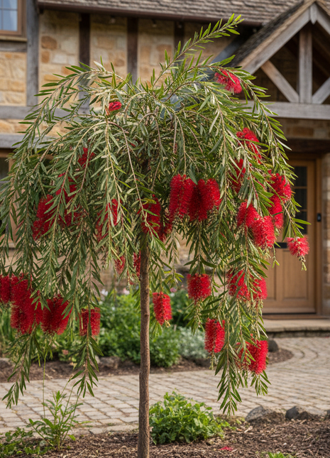 Weeping Bottlebrush Tree (Callistemon Viminalis weeping)