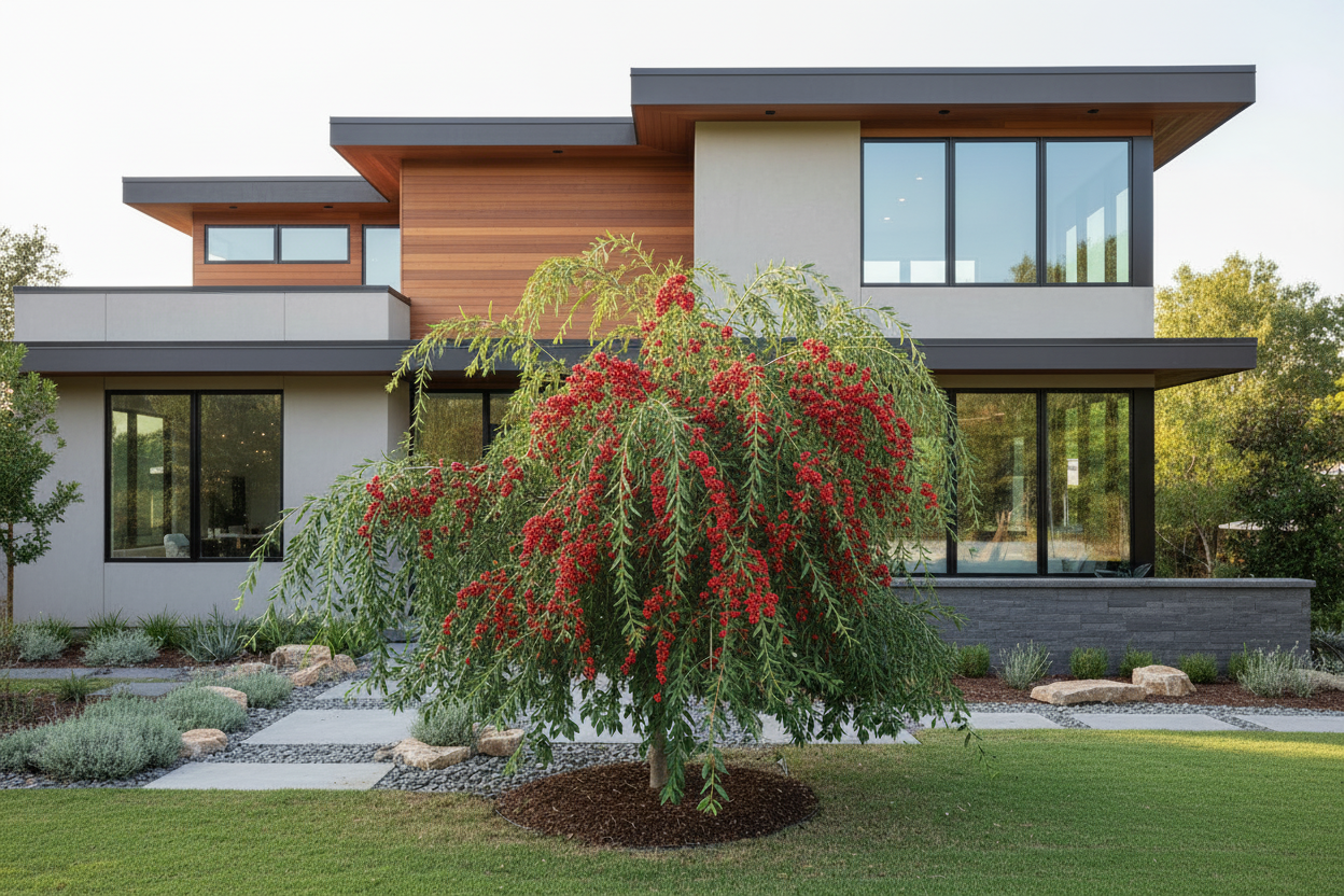 Weeping Yaupon Holly (Ilex vomitoria 'Pendula')