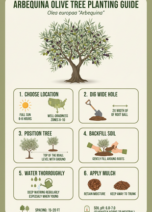 Arbequina Olive Tree (Olea europaea 'Arbequina')