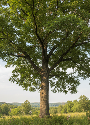 Green Ash (Fraxinus pennsylvanica) mature tree