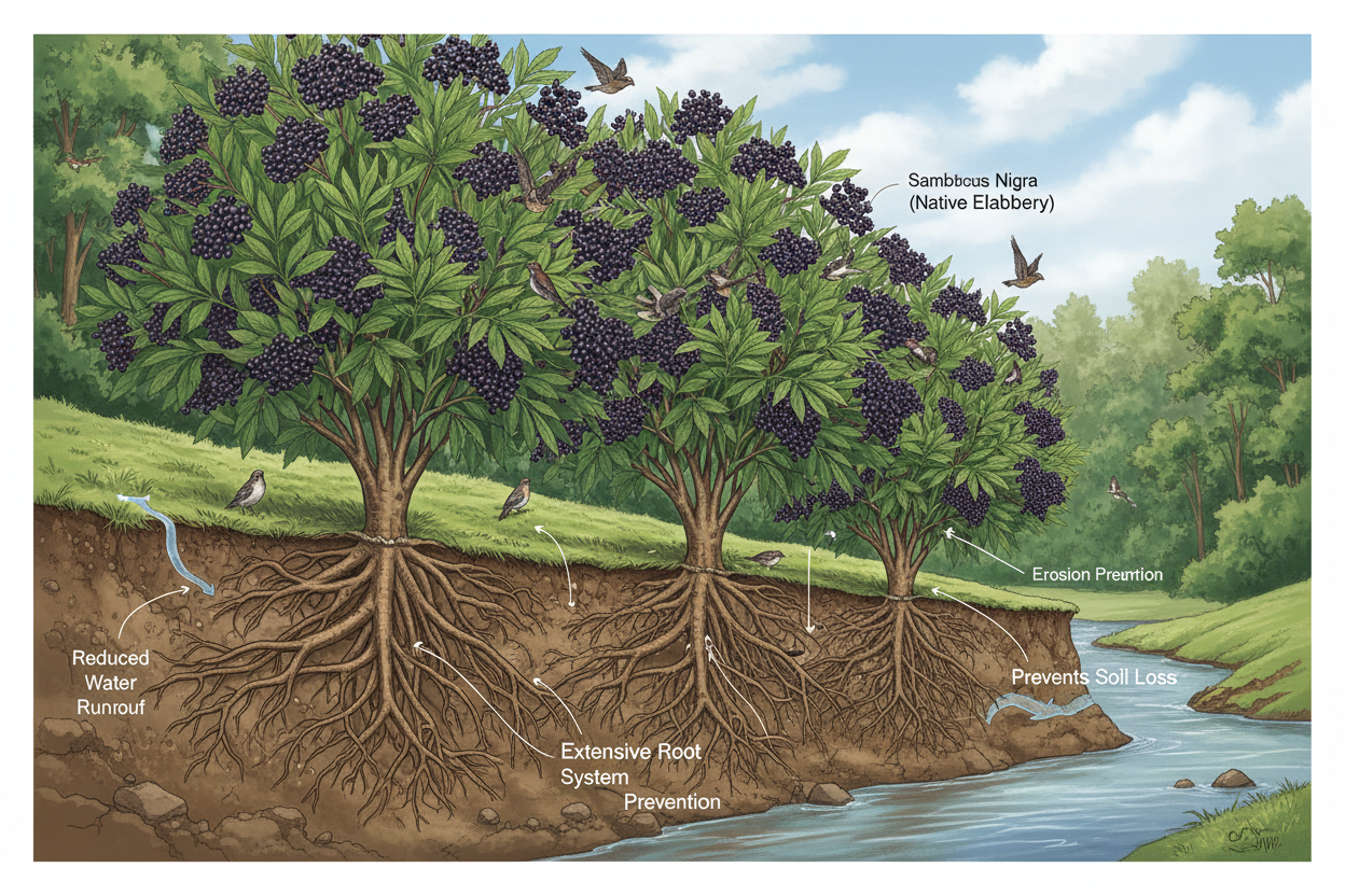 Native Elderberry (Sambucus Nigra)