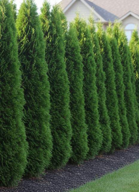Juniper Brodie ( Juniperus virginiana Brodie) privacy hedge