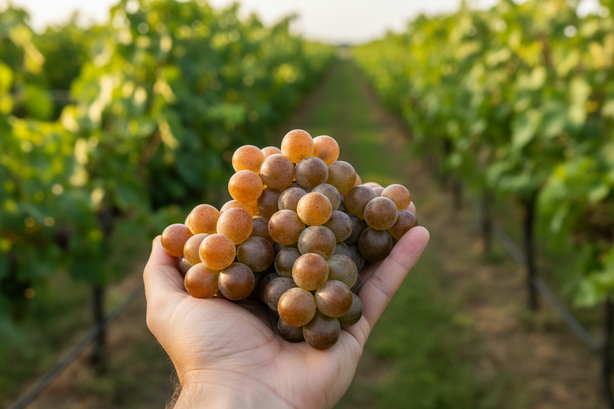 Native Muscadine Grape "Carlos" (Vitis 'Welder')