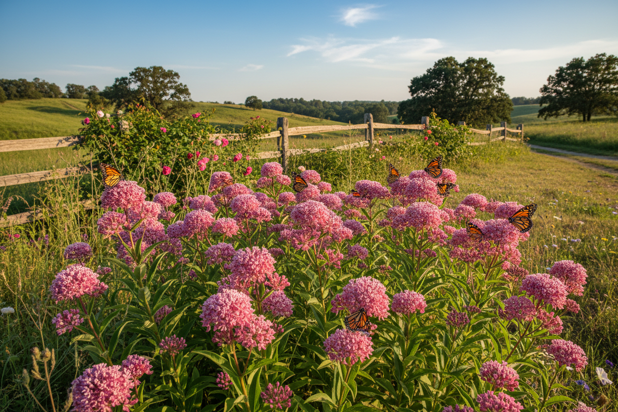 Native Milkweed Pink (Asclepias Incarnata)