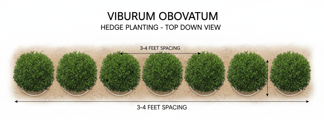 SUPER SALE Native Viburnum (Viburnum Obovatum) 6-8FT