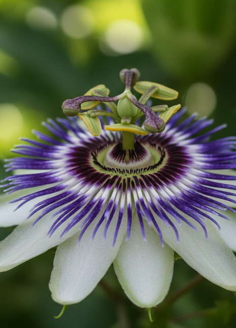 Passion Fruit "Bounty" (Passiflora edulis 'Bounty') flower