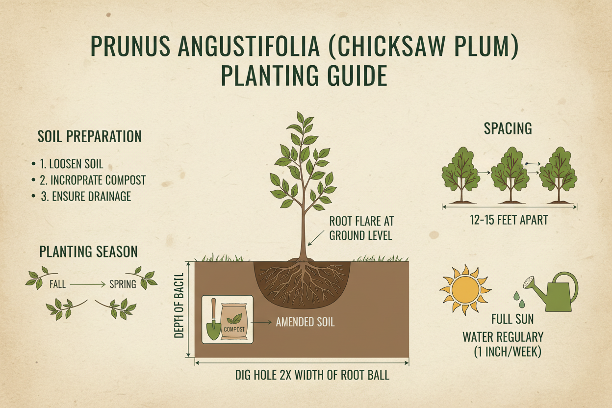 Chickasaw Plum (Prunus angustifolia)