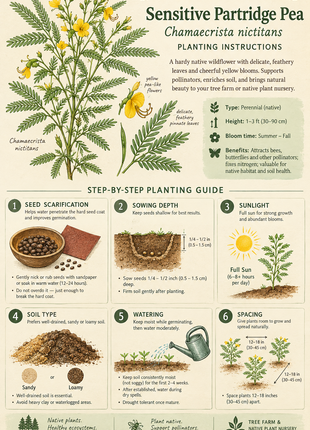 Pre-Order Sensitive Partridge Pea (Chamaecrista nictitans)