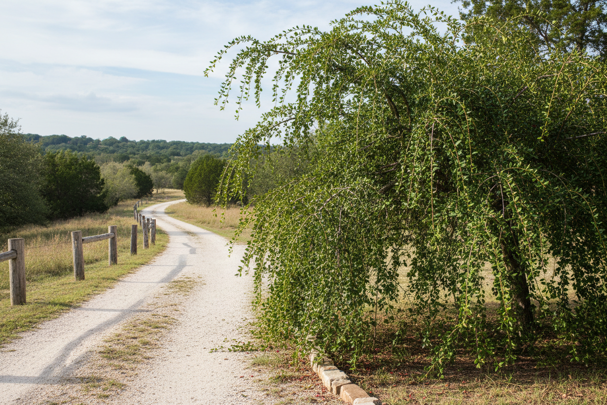 Weeping Yaupon Holly (Ilex vomitoria 'Pendula')